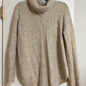 Tahari Cream Cowl Neck Sweater